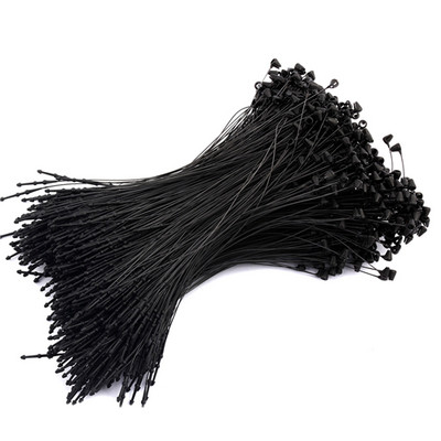 500 komada 5 inča Petlja za privjesak za odjeću Brava za privjesak za privjesak od plastike Sigurnosna uskočna brava Crna Crvena Ljubičasta Zelena Plava Bijela Boja