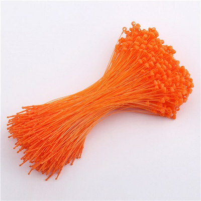 500 komada 5 inča Petlja za privjesak za odjeću Brava za privjesak za privjesak od plastike Sigurnosna uskočna brava Crna Crvena Ljubičasta Zelena Plava Bijela Boja