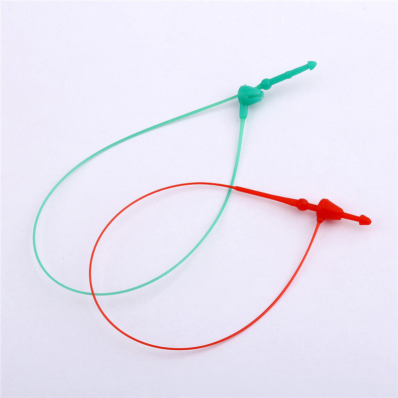 500 komada 5 inča Petlja za privjesak za odjeću Brava za privjesak za privjesak od plastike Sigurnosna uskočna brava Crna Crvena Ljubičasta Zelena Plava Bijela Boja