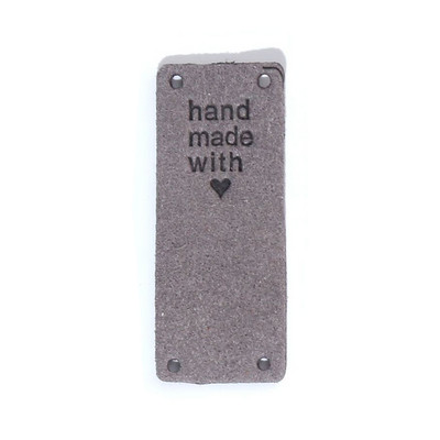 10PCS naljepnica u boji ručno izrađeno slovo polu presavijeno reljefno antilop kožna naljepnica šešir ručno izrađena torba dječja odjeća