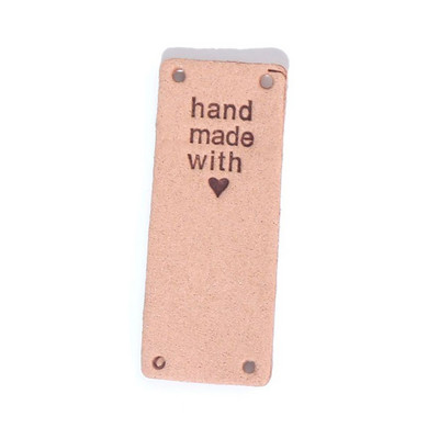 10PCS naljepnica u boji ručno izrađeno slovo polu presavijeno reljefno antilop kožna naljepnica šešir ručno izrađena torba dječja odjeća