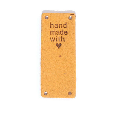 10PCS naljepnica u boji ručno izrađeno slovo polu presavijeno reljefno antilop kožna naljepnica šešir ručno izrađena torba dječja odjeća