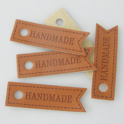 NBNKNN 20kom PU kožne naljepnice za odjeću Cipele Dekoracija Reljefni ručno izrađeni za vas DIY pribor za šivanje