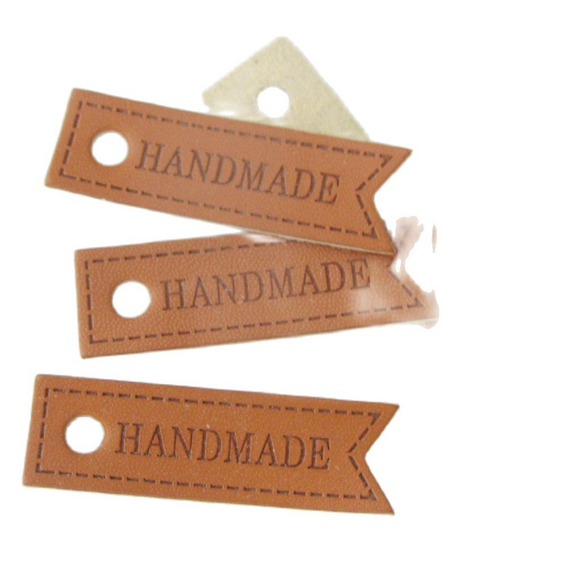 NBNKNN 20kom PU kožne naljepnice za odjeću Cipele Dekoracija Reljefni ručno izrađeni za vas DIY pribor za šivanje