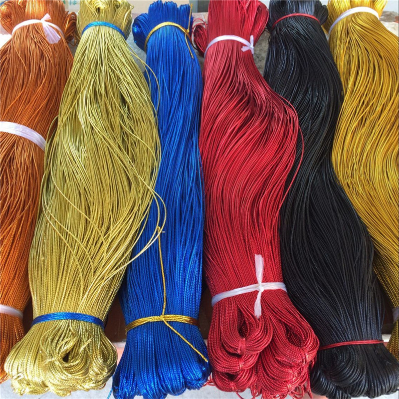 100 M 1,5 mm konop, šuplja linija, konac, makrame kabel, najlonska žica, ukras od užeta, izrada narukvica za odjeću, ukrasi za darove