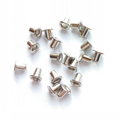 500 komada 1,5 mm cijev * 2,5 mm mesingana brončana boja Metalna ušica Scrapbooking DIY Uljepšavanje Odjevna kartica Ručno izrađena lutka Dekoracija