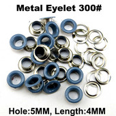 300GAB 5MM Gaiši zilas cilpiņas pogas Šūšanas Apģērbi Aksesuāri Rokassomu Kurpju cilpiņas Der ME-096