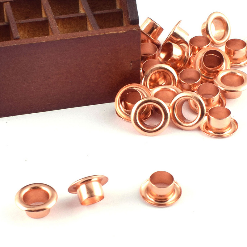 200 komada 11 mm Sićušne ušice Ušice za futrole Ušice ušice s podloškama za cipele, jezgre perlica, oznake za odjeću, kožne rukotvorine