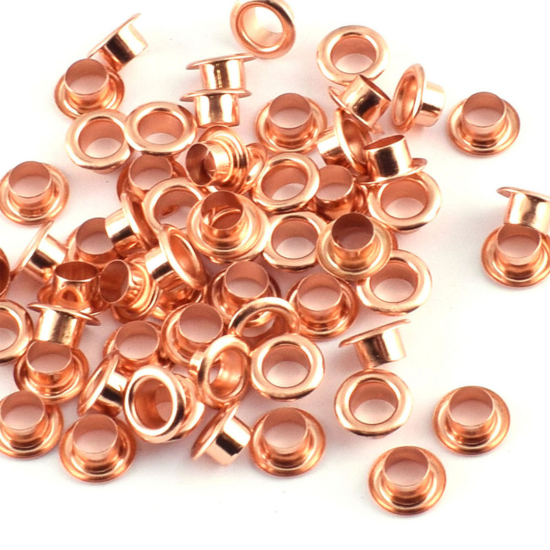 200 komada 11 mm Sićušne ušice Ušice za futrole Ušice ušice s podloškama za cipele, jezgre perlica, oznake za odjeću, kožne rukotvorine