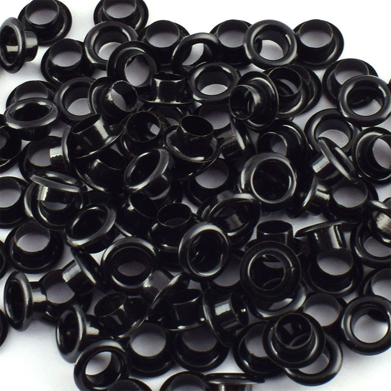 200 komada 11 mm Sićušne ušice Ušice za futrole Ušice ušice s podloškama za cipele, jezgre perlica, oznake za odjeću, kožne rukotvorine