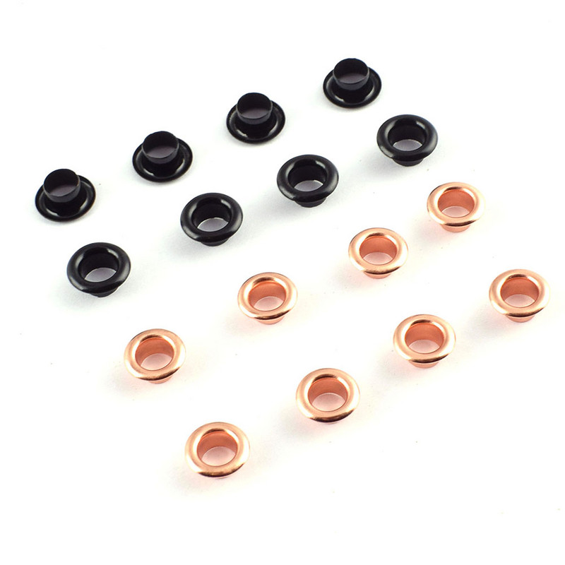 200 komada 11 mm Sićušne ušice Ušice za futrole Ušice ušice s podloškama za cipele, jezgre perlica, oznake za odjeću, kožne rukotvorine