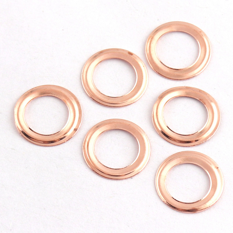 Okrugle ušice i ušice Perilica Metalne zakovice Popravak kože za DIY odjevni otpad Rezervacija Zanatski projekti 50 kompleta