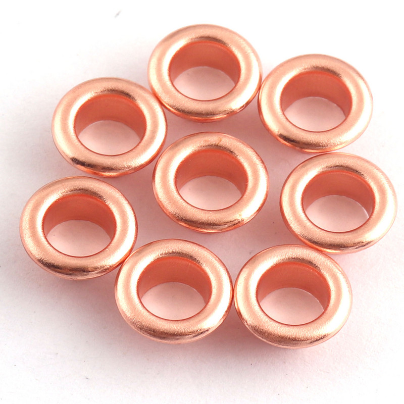 Okrugle ušice i ušice Perilica Metalne zakovice Popravak kože za DIY odjevni otpad Rezervacija Zanatski projekti 50 kompleta