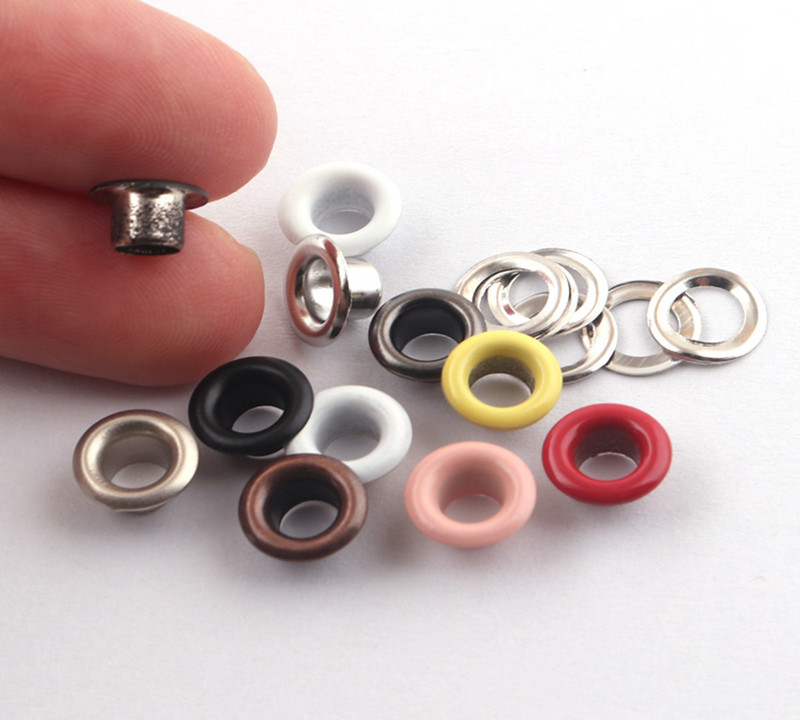 Šarene ušice s podloškom Okrugle male ušice za cipele Šivanje Jezgra od perli Odjeća Kožni okov Izrada platna