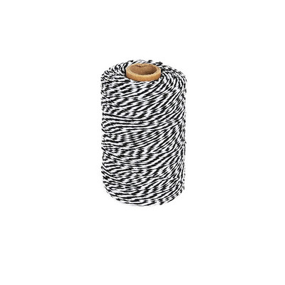 100 m sarkana balta aukla kokvilnas ceptuvju aukla, kas lieliski piemērota cepšanai miesniekiem amatniecībai dārzkopībai kāzu ballīšu dekorēšanai dāvanu iesaiņošanai