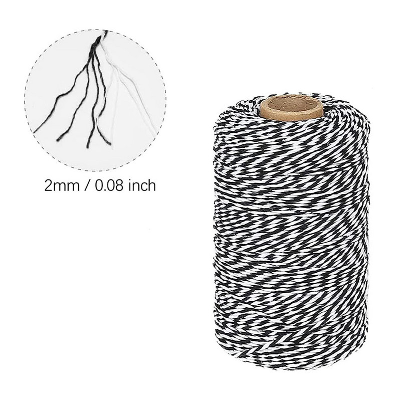 100 m sarkana balta aukla kokvilnas ceptuvju aukla, kas lieliski piemērota cepšanai miesniekiem amatniecībai dārzkopībai kāzu ballīšu dekorēšanai dāvanu iesaiņošanai