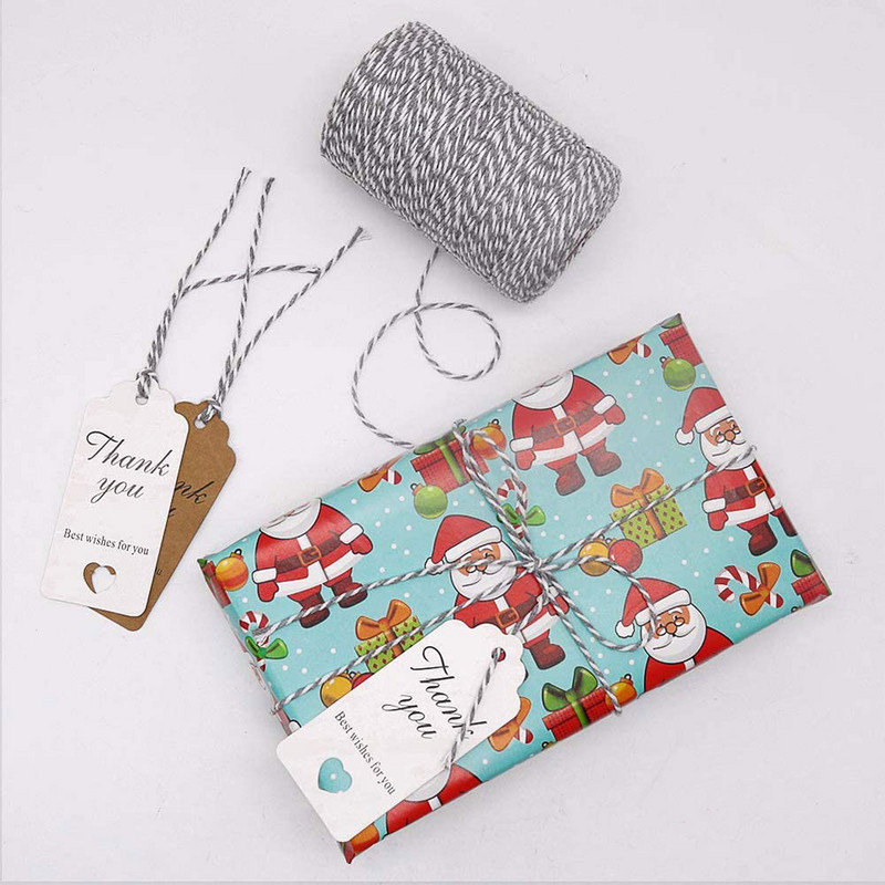 100 m sarkana balta aukla kokvilnas ceptuvju aukla, kas lieliski piemērota cepšanai miesniekiem amatniecībai dārzkopībai kāzu ballīšu dekorēšanai dāvanu iesaiņošanai