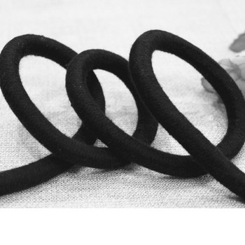 10 mm X 100 cm дебели черни, естествени бели памучни сърцевини, плетени въжени сбруи, пакетирани плътни кръгли шнурове