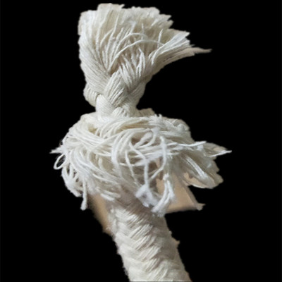10 mm X 100 cm дебели черни, естествени бели памучни сърцевини, плетени въжени сбруи, пакетирани плътни кръгли шнурове