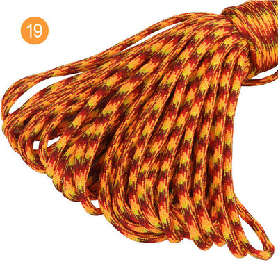 100 stopa u boji 5 mm 7 niti jezgri Paracord for Survival 550 Parachute Cord Uzica Kampiranje Penjanje Kampiranje Uže Planinarenje Odjeća