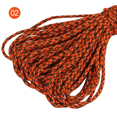 100 stopa u boji 5 mm 7 niti jezgri Paracord for Survival 550 Parachute Cord Uzica Kampiranje Penjanje Kampiranje Uže Planinarenje Odjeća