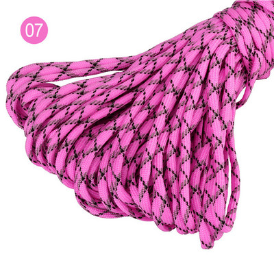 100 stopa u boji 5 mm 7 niti jezgri Paracord for Survival 550 Parachute Cord Uzica Kampiranje Penjanje Kampiranje Uže Planinarenje Odjeća