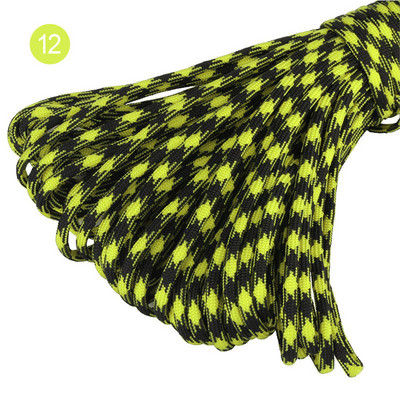 100 stopa u boji 5 mm 7 niti jezgri Paracord for Survival 550 Parachute Cord Uzica Kampiranje Penjanje Kampiranje Uže Planinarenje Odjeća