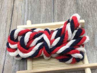 5 metrų 6 mm medvilnės virvė, dekoratyvinė susukta laido virvė rankų darbo dekoravimui, pasidaryk pats.