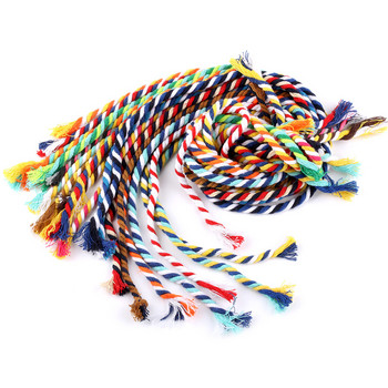 5 метра 6 мм памучно въже Craft Декоративно усукано въже за ръчно изработена декорация Направи си сам ремък Ficelles Couleurs Thread Cord
