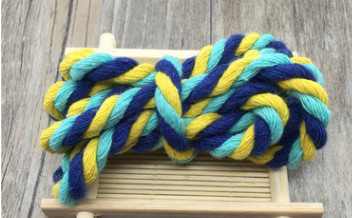 5 metrų 6 mm medvilnės virvė, dekoratyvinė susukta laido virvė rankų darbo dekoravimui, pasidaryk pats.