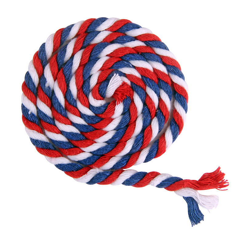 5 metrų 6 mm medvilnės virvė, dekoratyvinė susukta laido virvė rankų darbo dekoravimui, pasidaryk pats.