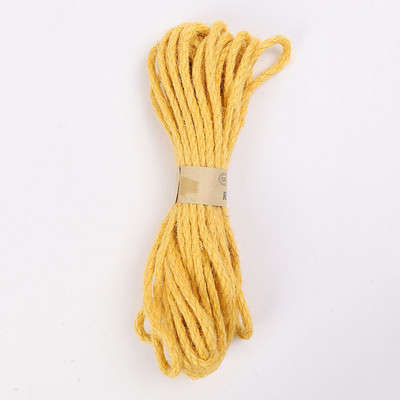 6 mm 10 M sjajna jutena užad Konop od jutene vrpce Užad Rasvjeta DIY rukotvorine Zamotavanje darova Crno-crvene užadi za ukrašavanje boca