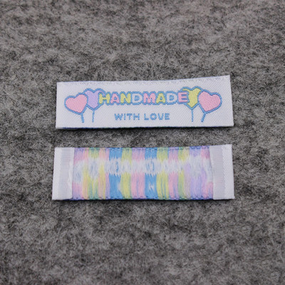 25PCS Ručno izrađena naljepnica od tkanine Naljepnica od tkanine Diy Ručno izrađena oznaka za odjeću za šivanje Odjevni dodaci za traperice, torbe, naljepnice za cipele