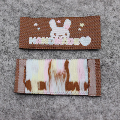 25PCS Ručno izrađena naljepnica od tkanine Naljepnica od tkanine Diy Ručno izrađena oznaka za odjeću za šivanje Odjevni dodaci za traperice, torbe, naljepnice za cipele