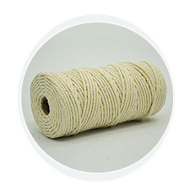 Makrama aukla 3 mm dabīgas kokvilnas aukla, 12 ruļļi, 4 šķiedru krāsaina makrama aukla, krāsaina kokvilnas virve adīšanai.