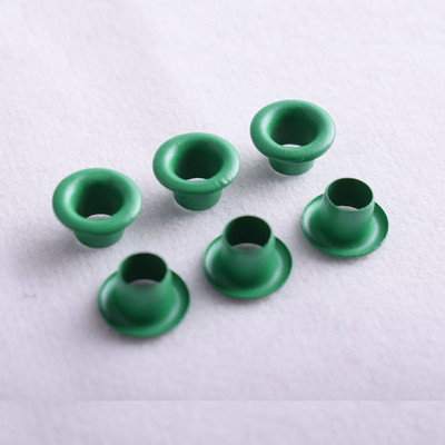 Šarene ušice Ušice za šivanje - 6 metalnih ušica u boji od 4 mm Uvodne ušice s okruglim rupama DIY zakovice Kožni dodaci za perle