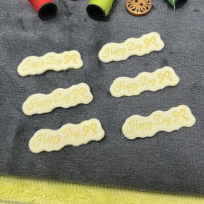 40 vnt./pak. Dirbtinės odos pu siūti etiketės Drabužių siuvimas gaminių etiketės megztiems nėrimo gaminiams Drabužių mezginiai