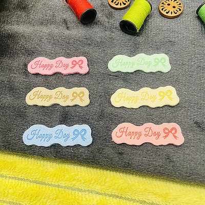 40 vnt./pak. Dirbtinės odos pu siūti etiketės Drabužių siuvimas gaminių etiketės megztiems nėrimo gaminiams Drabužių mezginiai