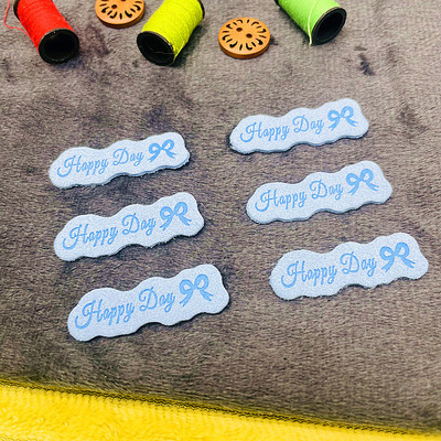 40 vnt./pak. Dirbtinės odos pu siūti etiketės Drabužių siuvimas gaminių etiketės megztiems nėrimo gaminiams Drabužių mezginiai