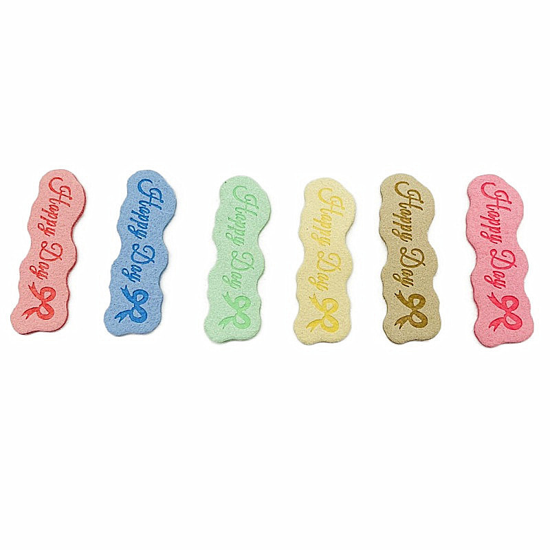 40 vnt./pak. Dirbtinės odos pu siūti etiketės Drabužių siuvimas gaminių etiketės megztiems nėrimo gaminiams Drabužių mezginiai