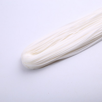 Raznobojni tanki svileni satenski najlonski konop, pleteni kabel, šuplja poliesterska pređa za izradu narukvica s kineskim čvorom