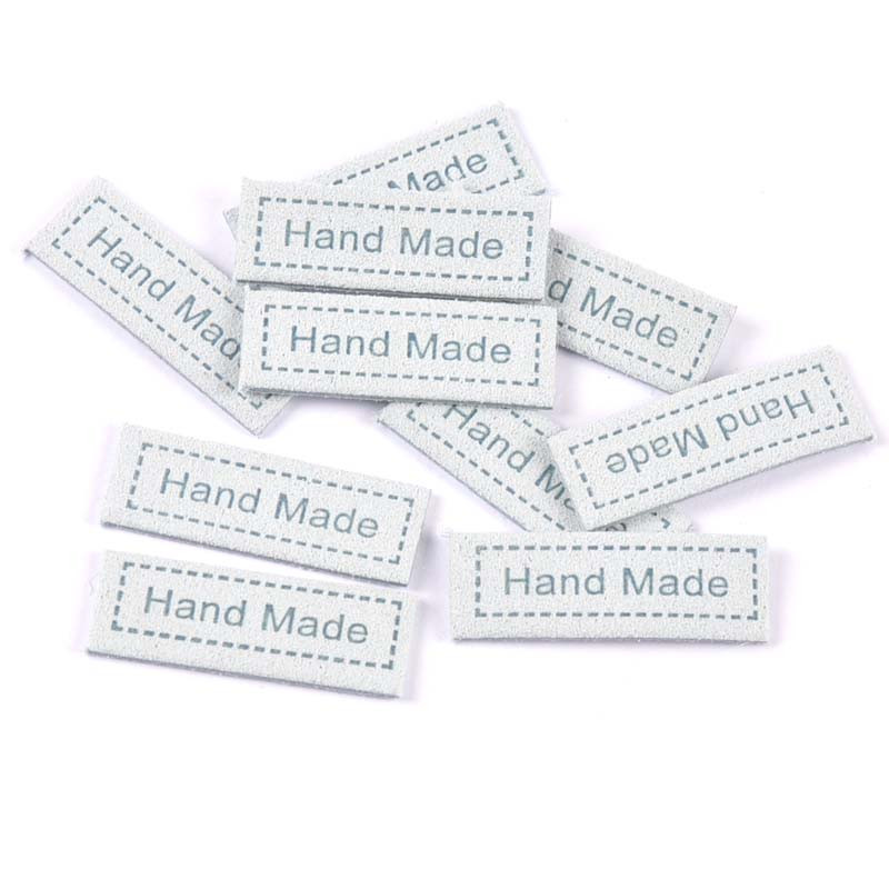 20 ks ručne vyrobených vzorovaných štítkov na oblečenie z vláknitých vlákien, reliéfnych štítkov, DIY vlajkových štítkov na odevy, šijacie príslušenstvo 12x35mm cp3034