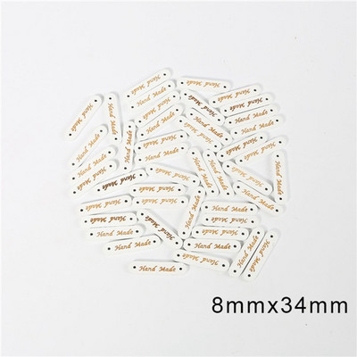 50 komada 2 rupe Geometrijski drveni gumbi sa znakovima prikladni za šivanje i albume DIY šeširi Torbe za odjeću Dodaci za šivanje