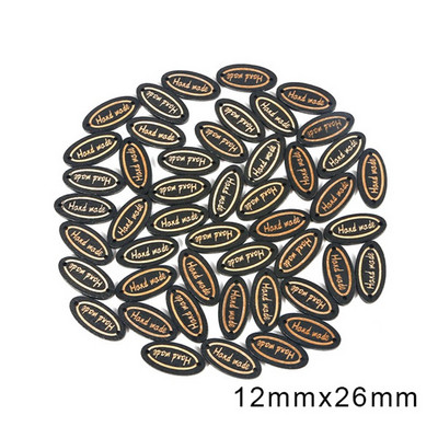 50 komada 2 rupe Geometrijski drveni gumbi sa znakovima prikladni za šivanje i albume DIY šeširi Torbe za odjeću Dodaci za šivanje