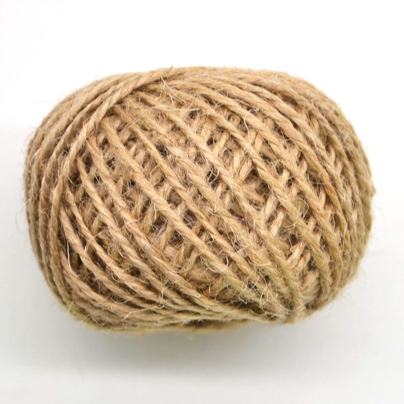 30 m/rola 2 mm Konop od jute Konopljina vrpca Rustikalno zamatanje vjenčanih darova Potrepštine Pakiranje Konopci Konopci Scrapbooking DIY rukotvorine