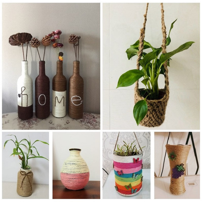 30 m/rola 2 mm Konop od jute Konopljina vrpca Rustikalno zamatanje vjenčanih darova Potrepštine Pakiranje Konopci Konopci Scrapbooking DIY rukotvorine