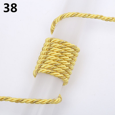 5 meetrit 3 mm värvi Kolmeharuline köis Polüpropüleenist köis Kodukaunistuse tarvikud Käevõru jaoks Rustikaalne kodukaunistus