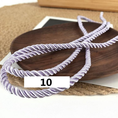 5 meetrit 3 mm värvi Kolmeharuline köis Polüpropüleenist köis Kodukaunistuse tarvikud Käevõru jaoks Rustikaalne kodukaunistus