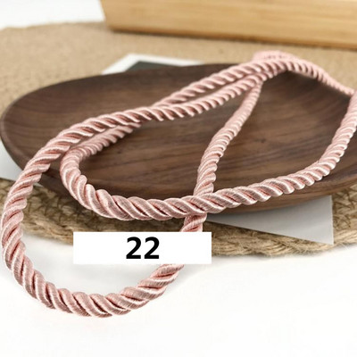 5 meetrit 3 mm värvi Kolmeharuline köis Polüpropüleenist köis Kodukaunistuse tarvikud Käevõru jaoks Rustikaalne kodukaunistus