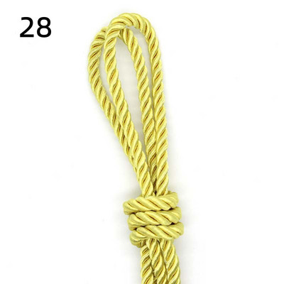 5 meetrit 3 mm värvi Kolmeharuline köis Polüpropüleenist köis Kodukaunistuse tarvikud Käevõru jaoks Rustikaalne kodukaunistus